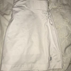 white tennis/golf skirt